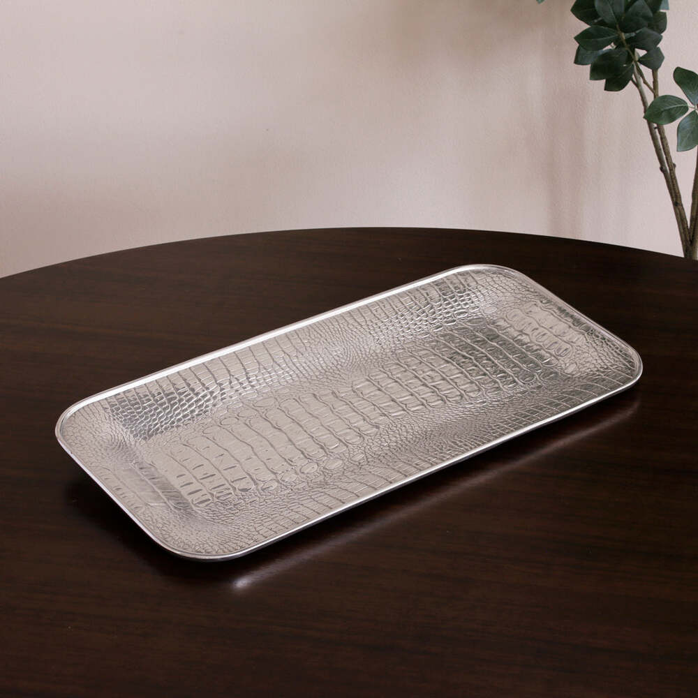 Pieles Croc Long Rectangular Tray by Beatriz Ball 2