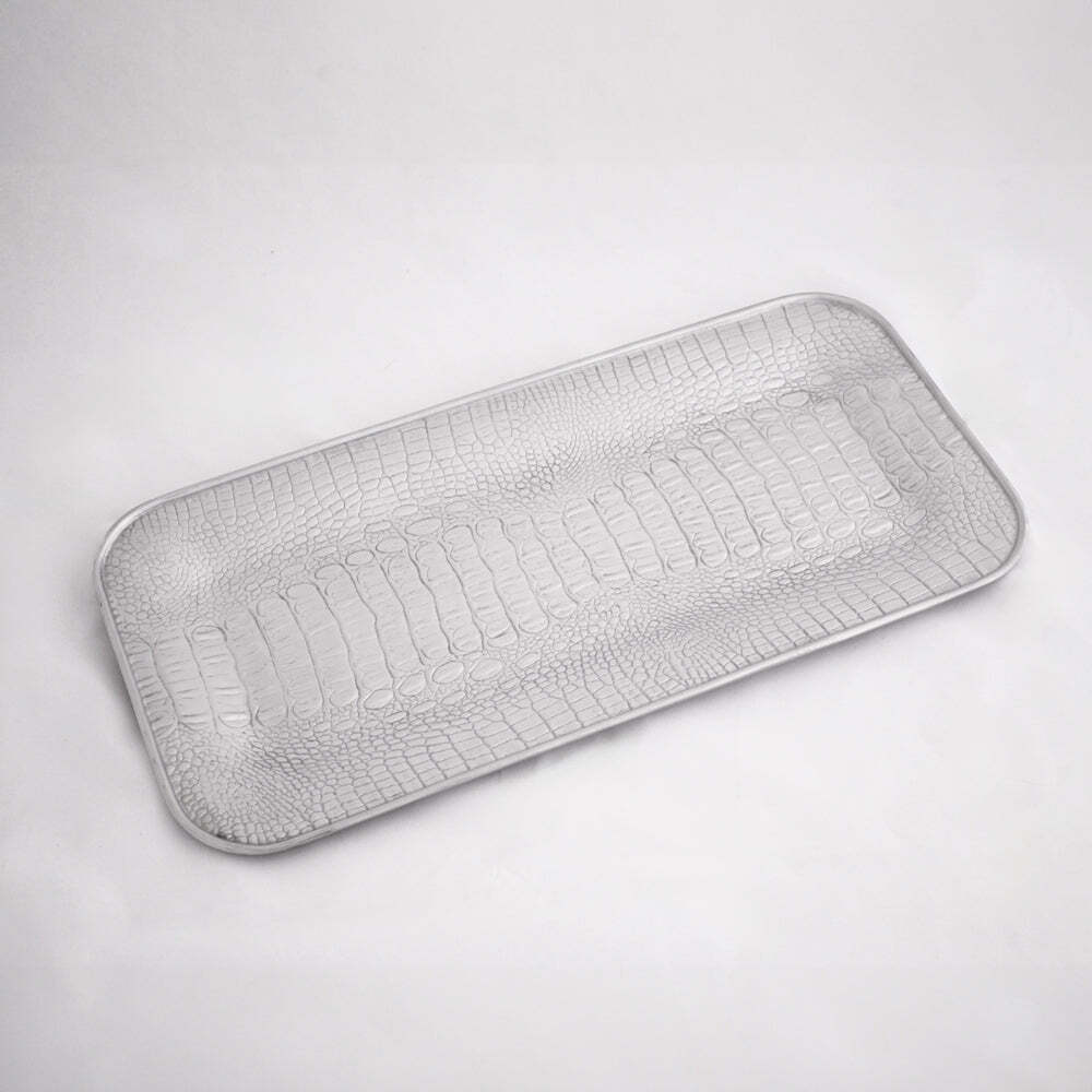 Pieles Croc Long Rectangular Tray by Beatriz Ball 3