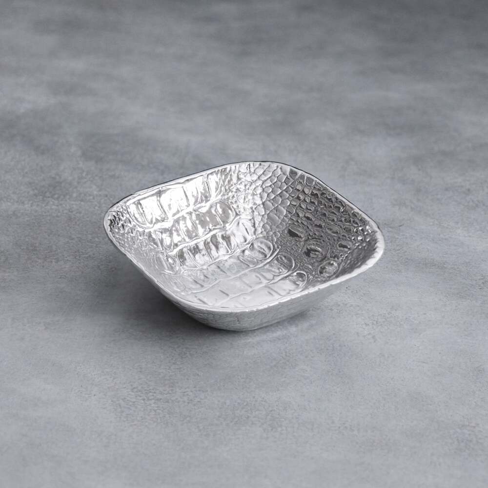 Pieles Croc Small Square Bowl by Beatriz Ball