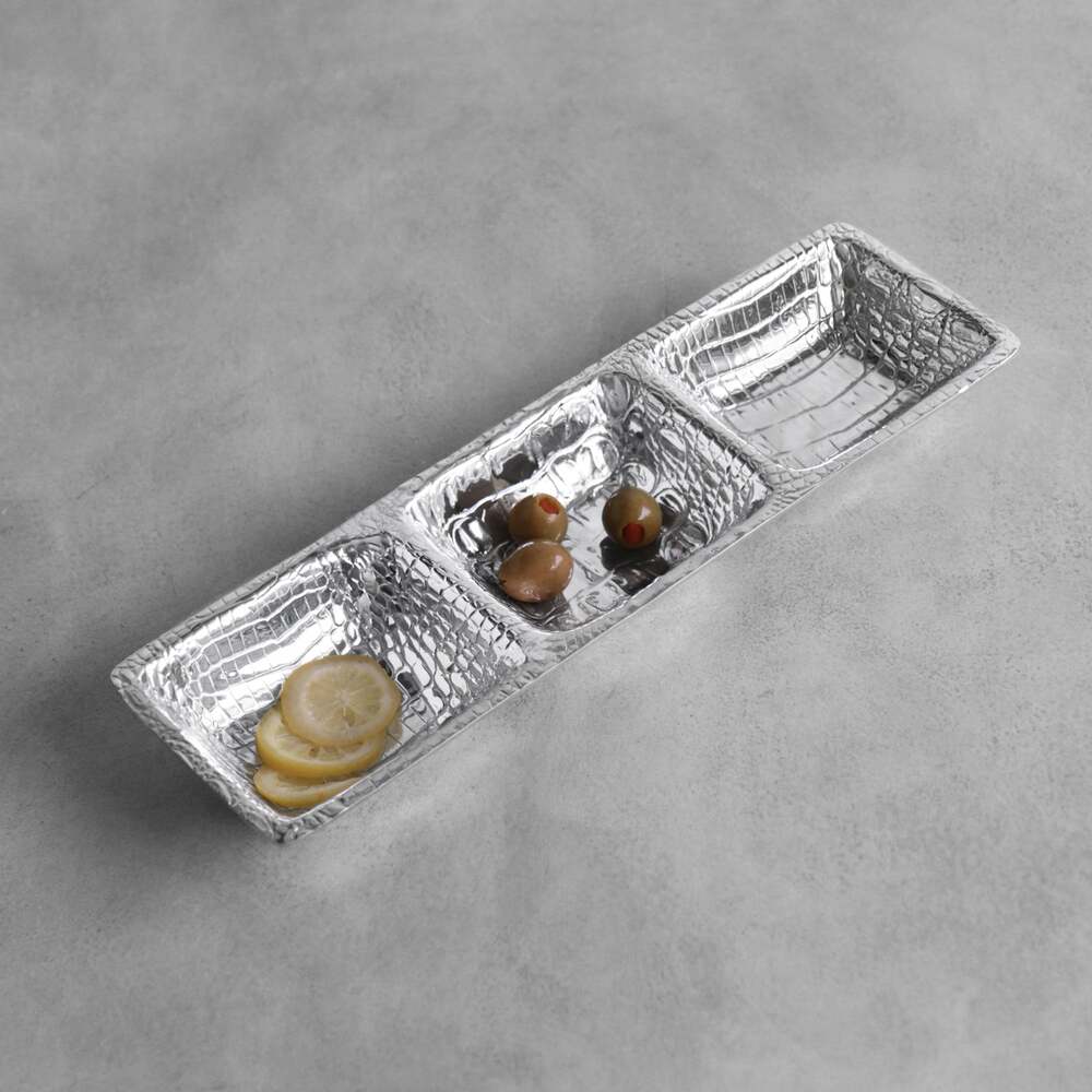 Pieles Croc Triple Dip Bowl by Beatriz Ball 2