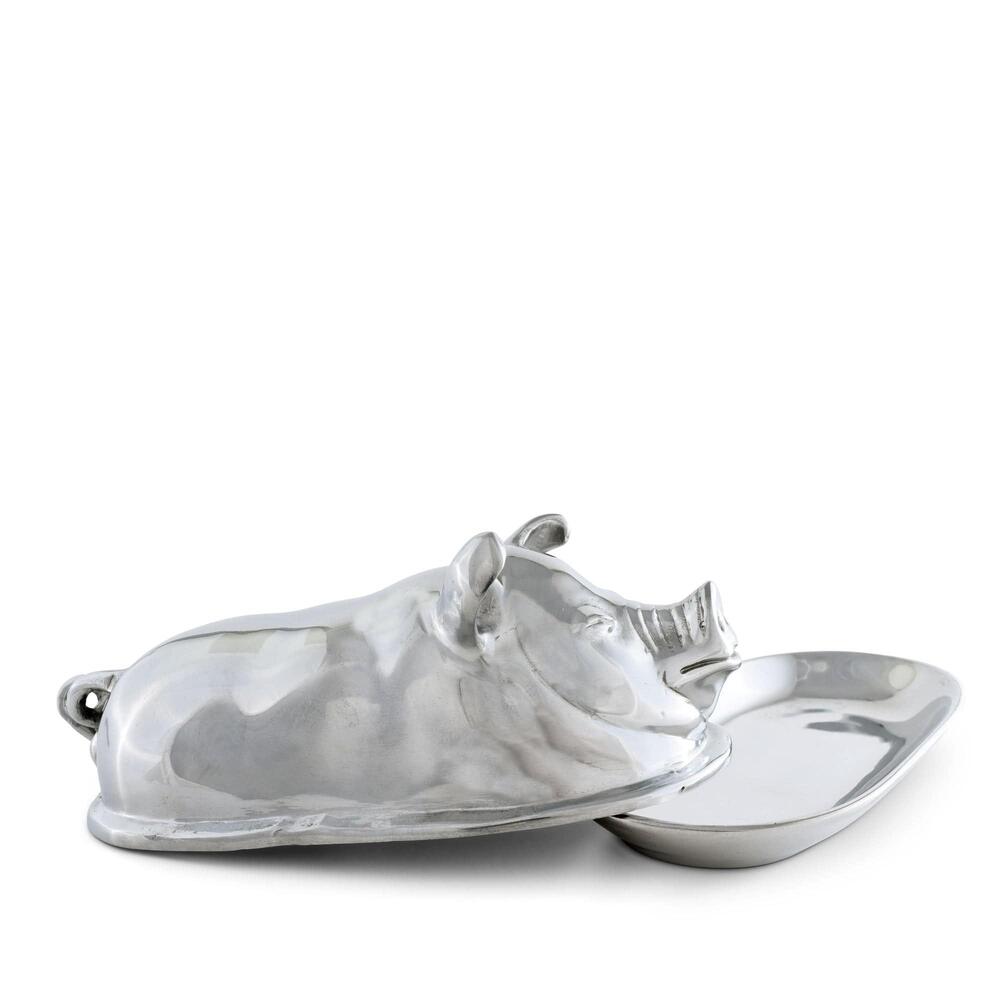 Pig Butter Dish by Arthur Court Designs 3