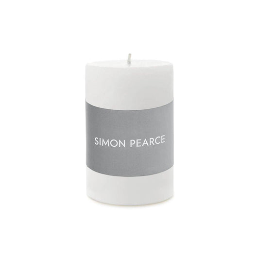 Pillar Candle - White by Simon Pearce