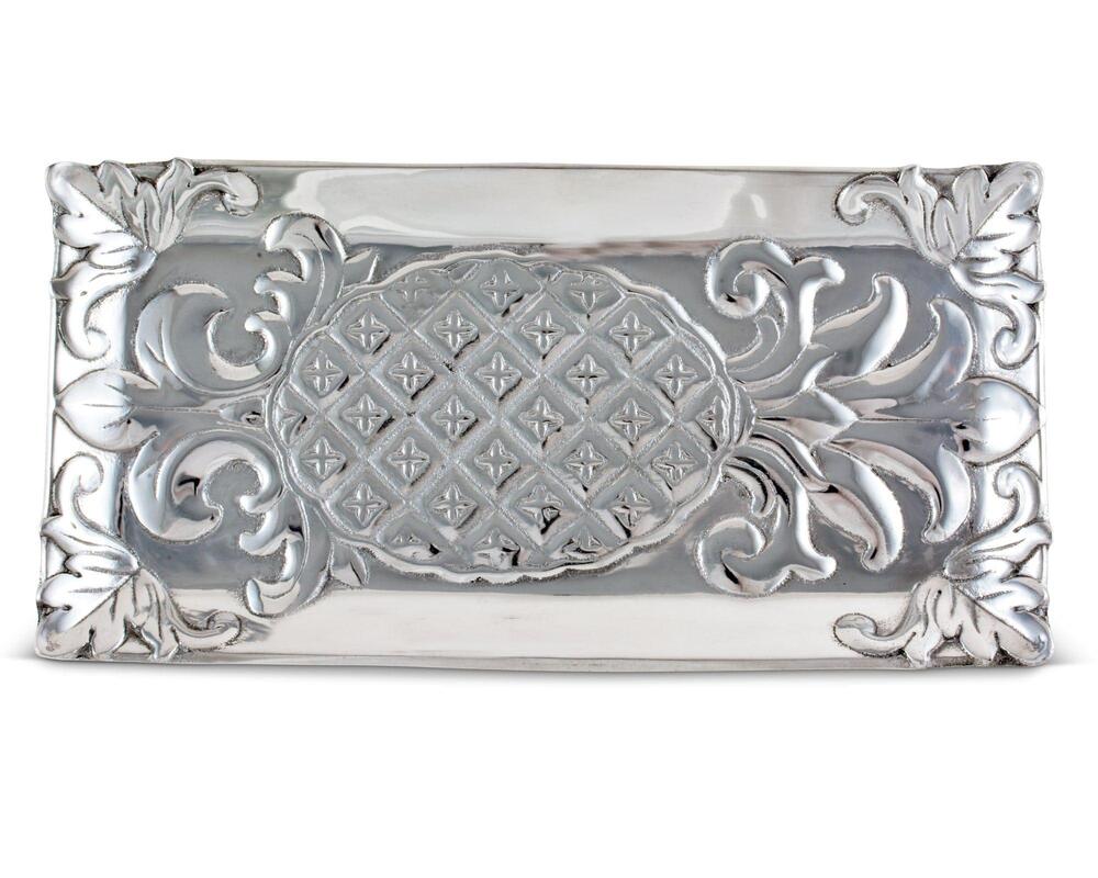 Pineapple Bread Tray 6" x 12" by Arthur Court Designs 1