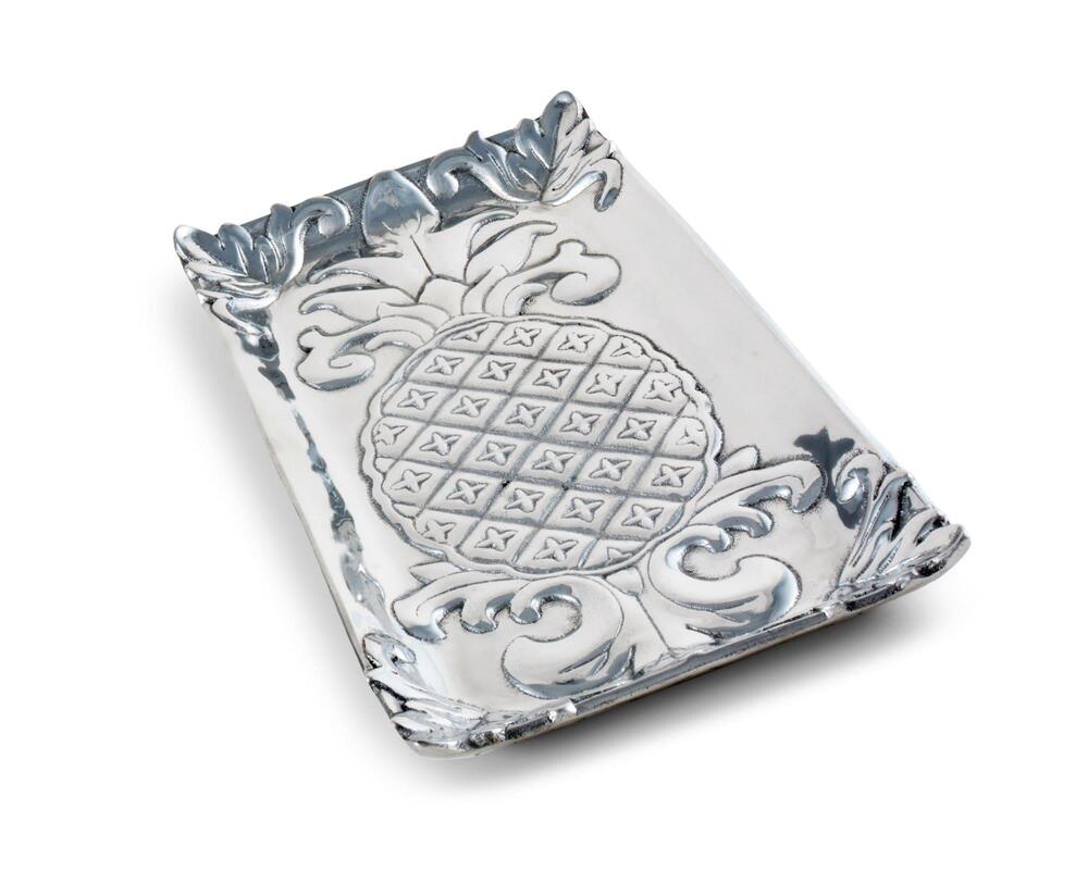 Pineapple Bread Tray 6" x 12" by Arthur Court Designs 2