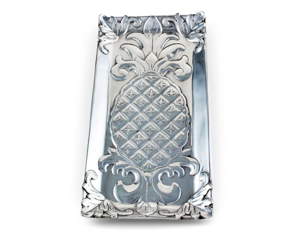 Pineapple Bread Tray 6" x 12" by Arthur Court Designs 3
