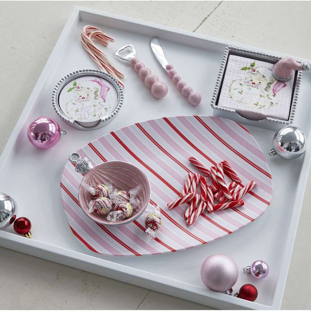 Pink Santa Hat Napkin Weight by Mariposa Additional Image 2