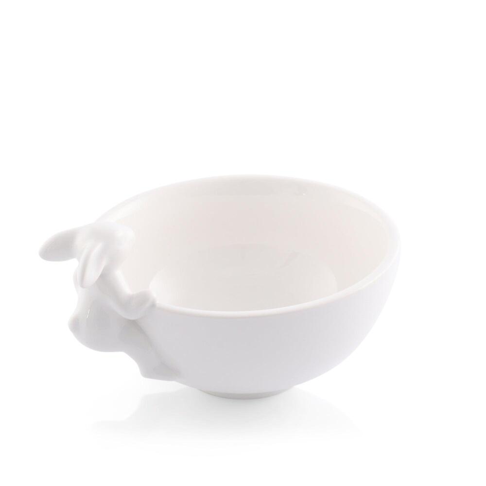 Porcelain Climbing Bunny Candy / Dip Bowl by Arthur Court Designs 2