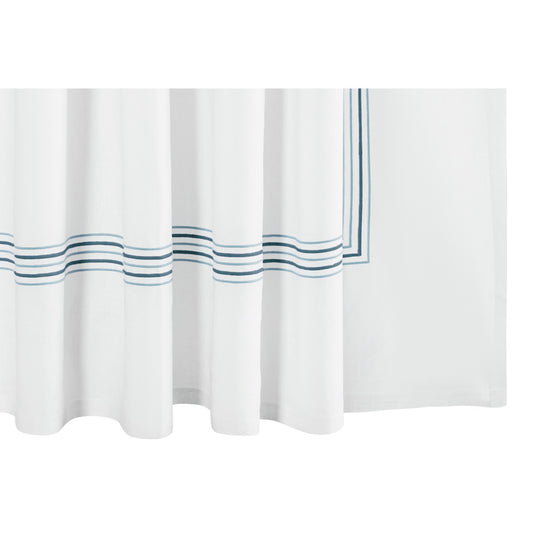 Presto 72" W x 72" L Shower Curtain Hazy Blue
