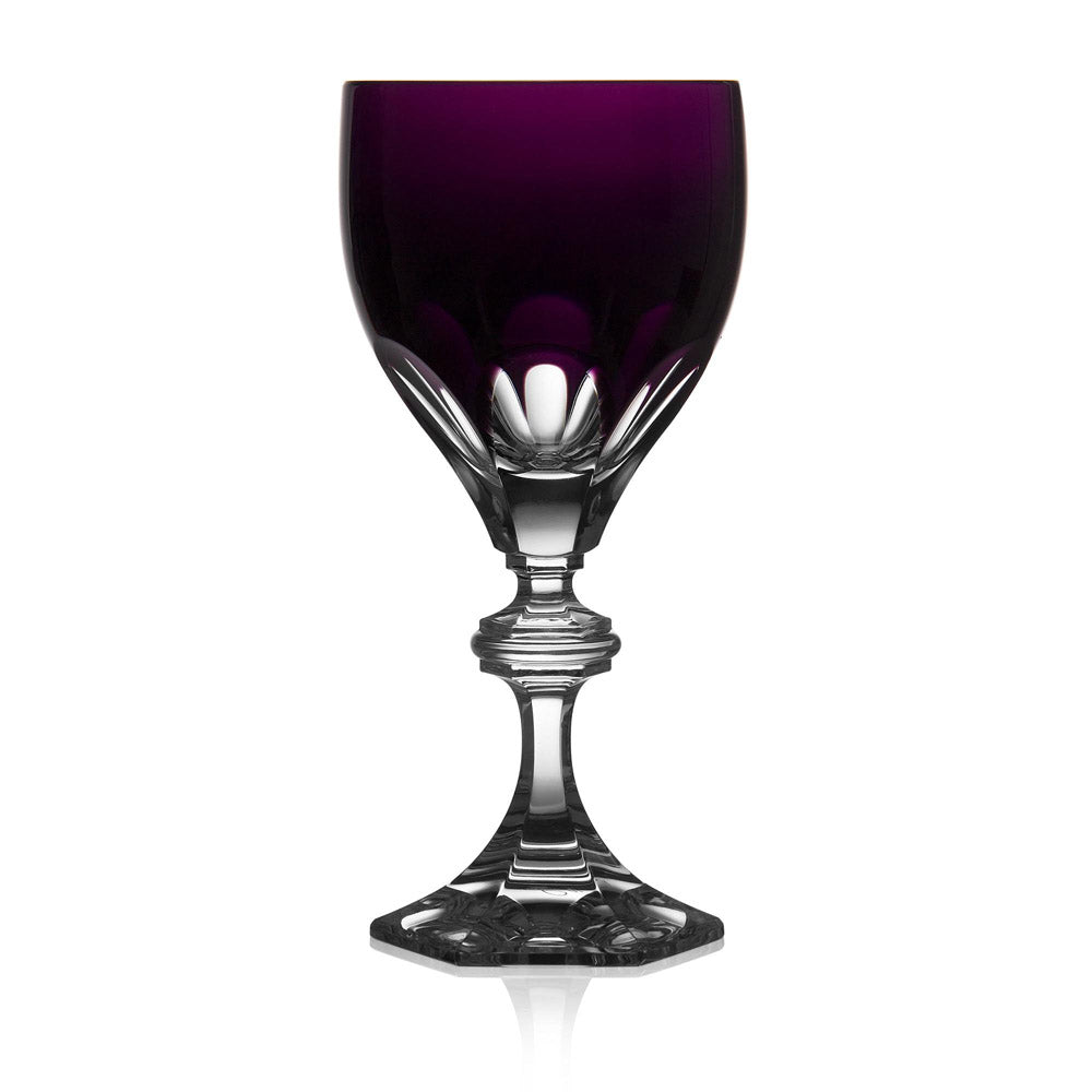 Purity Amethyst Water Glass by Varga Crystal