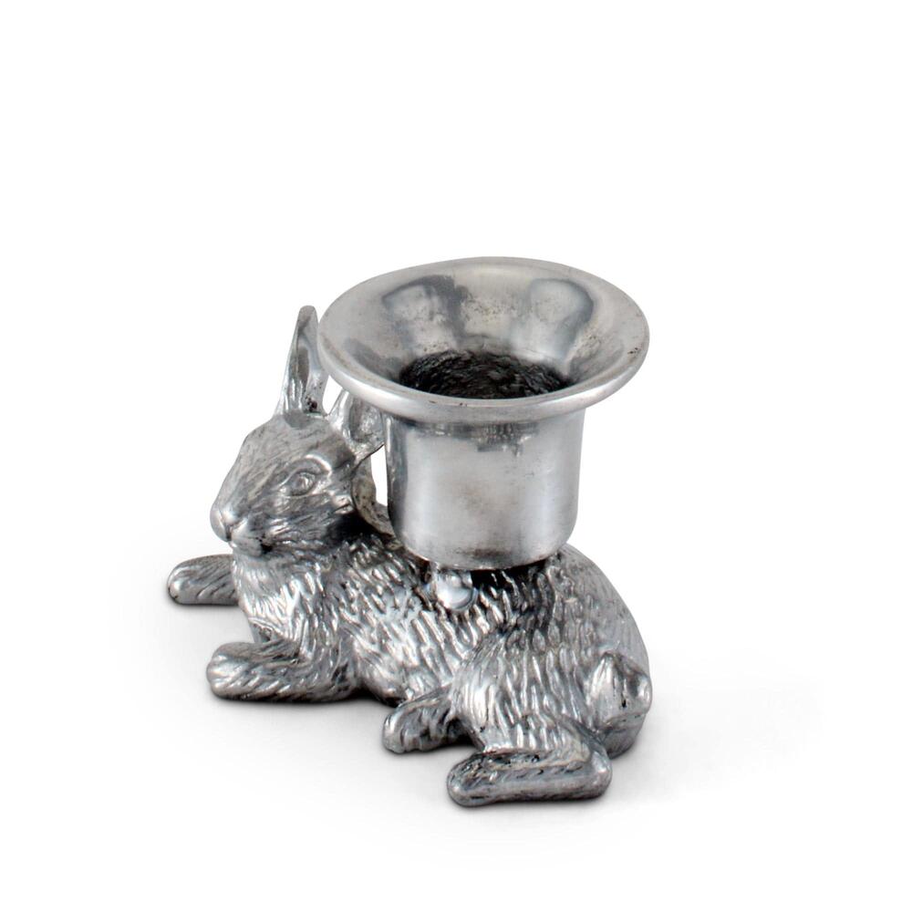Rabbit Candle Holders by Arthur Court Designs 1