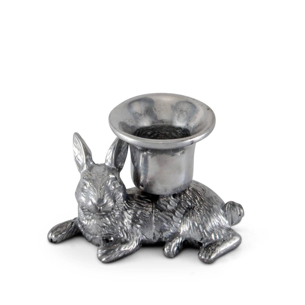 Rabbit Candle Holders by Arthur Court Designs 2