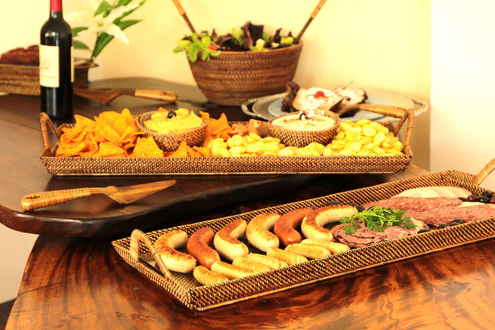 Rectangular Charcuterie Tray with Glass, Reinforced with Wrought Iron by Calaisio 1