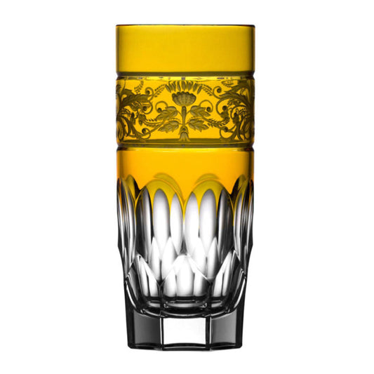 Regency Amber Highball by Varga Crystal