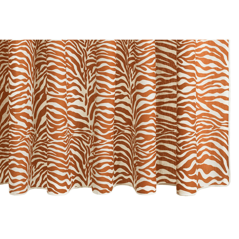 Regine 72" W x 72" L Shower Curtain Persimmon