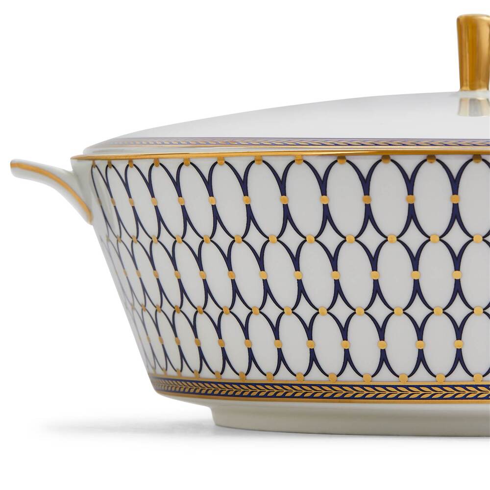 Renaissance Gold Covered Vegetable Dish by Wedgwood Additional Image - 1