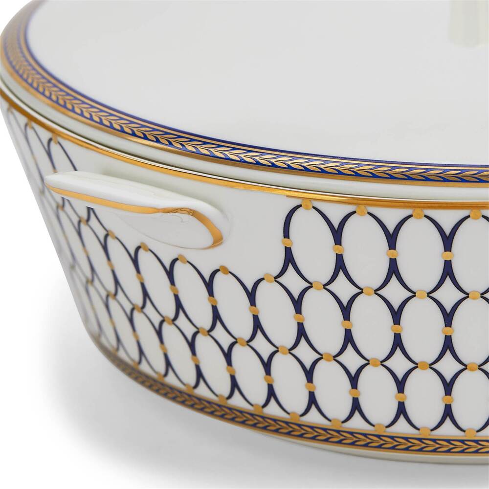 Renaissance Gold Covered Vegetable Dish by Wedgwood Additional Image - 2