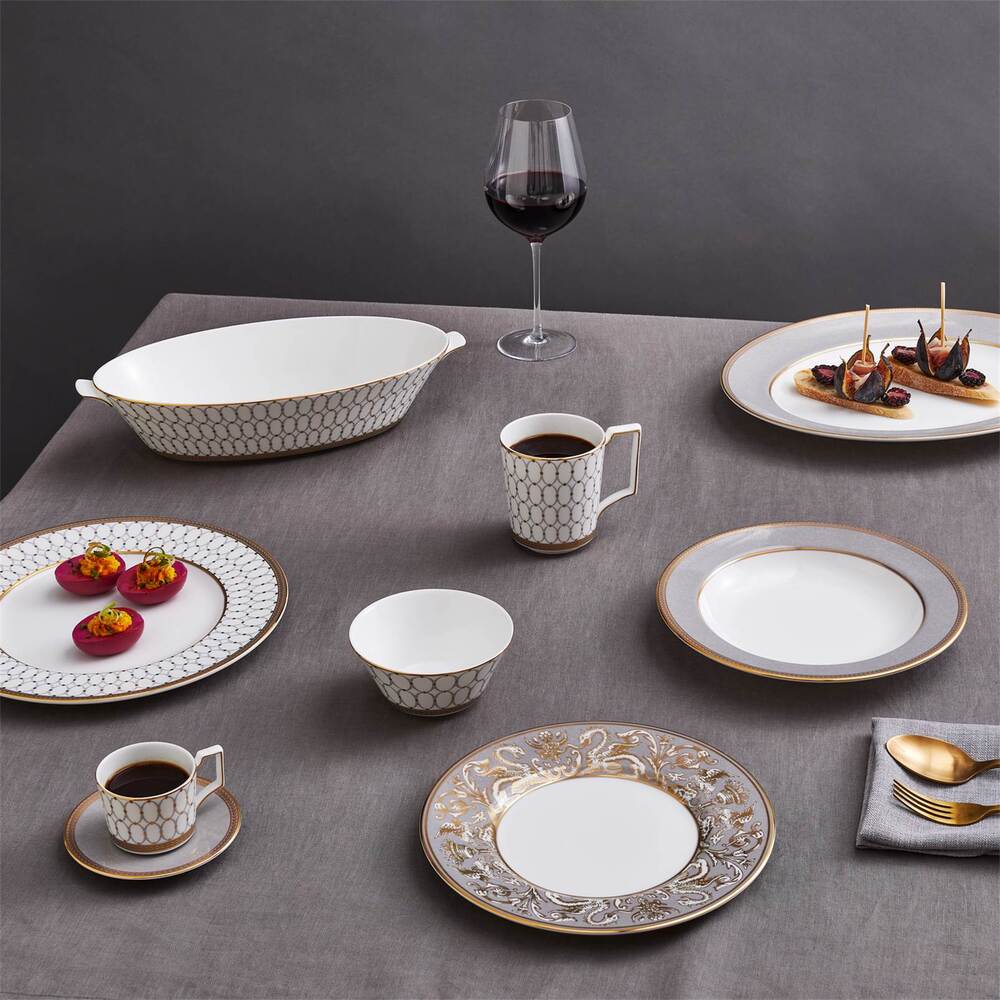 Renaissance Gold Side Plate Florentine Accent 23 cm by Wedgwood Additional Image - 17