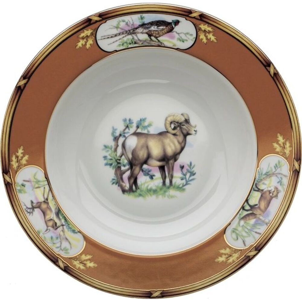 Rim Soup Big Horn Ram American Wildlife by Julie Wear