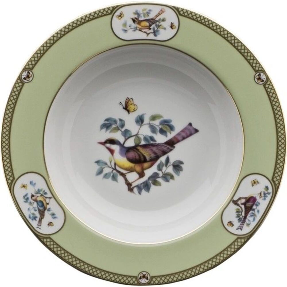 Rim Soup Windsor Birds by Julie Wear