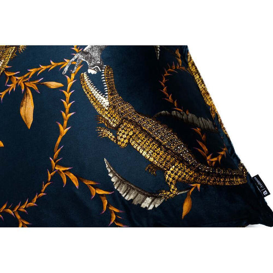 River Chase Pillow Velvet by Ngala Trading Company Additional Image - 1