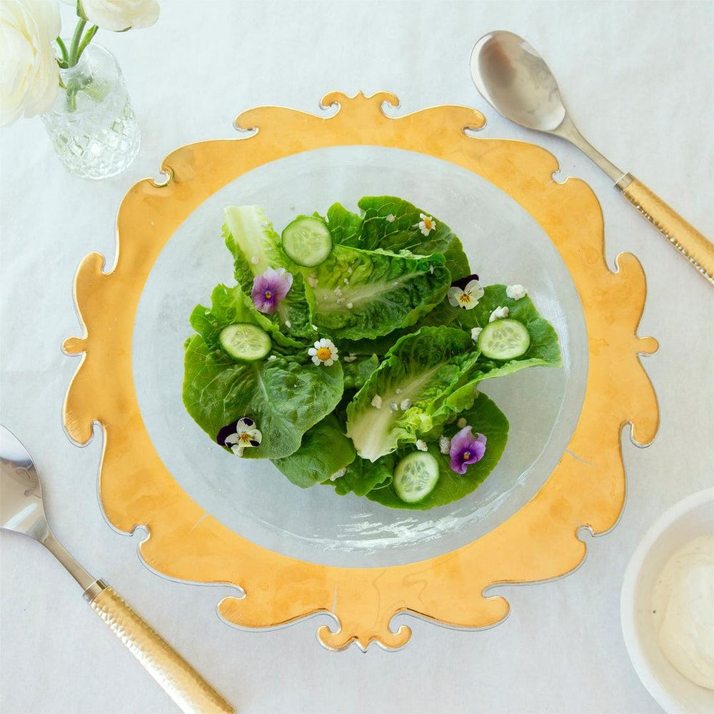 Rococo Round Serving Bowl by Annieglass