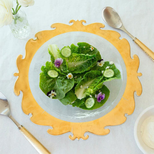 Rococo Round Serving Bowl by Annieglass