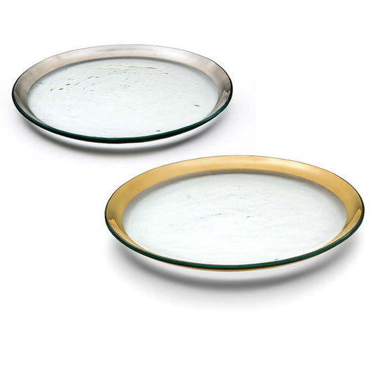 Roman 12" Antique Buffet Plate by Annieglass Additional Image -1