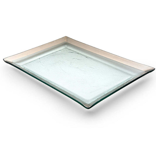Roman 14.5" x 10" Antique Martini Tray by Annieglass Additional Image -1