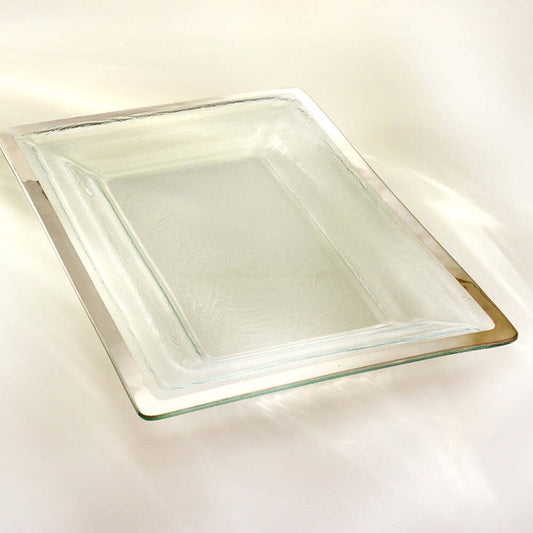 Roman 18.75" x 12.25" Antique Buffet Server by Annieglass Additional Image -1