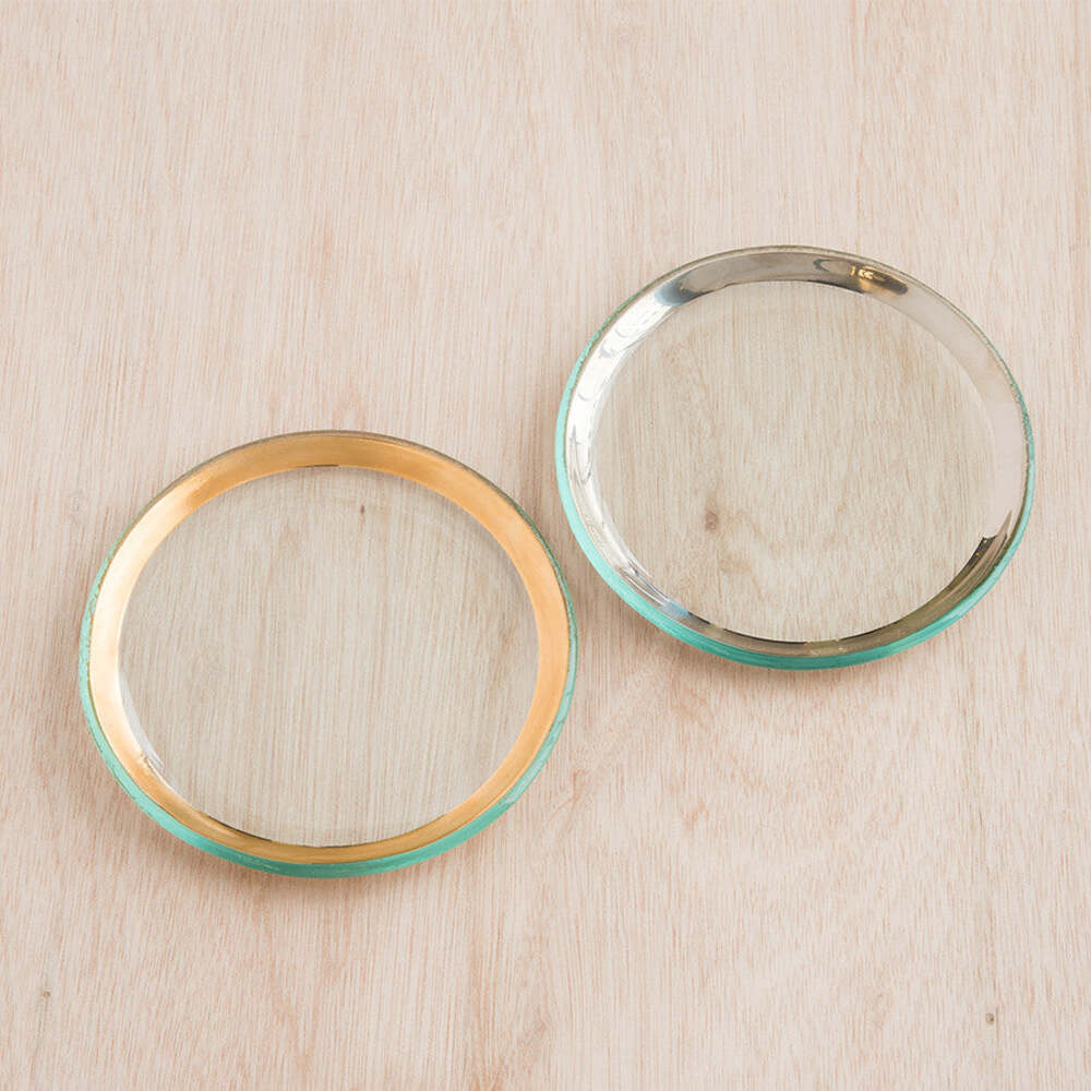 Roman 6" Antique Appetizer Plate by Annieglass Additional Image -2