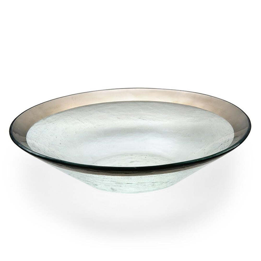 Roman Antique Wok Bowl by Annieglass Additional Image -2