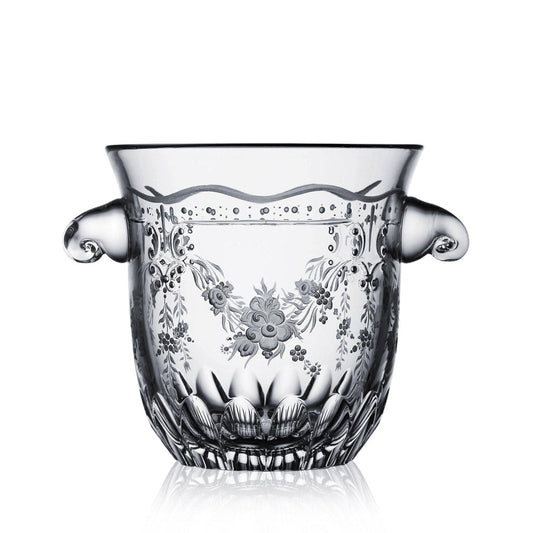 Royal Antoinette Clear Ice Bucket by Varga Crystal