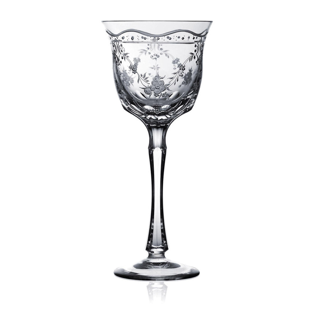 Royal Antoinette Clear Water Glass by Varga Crystal