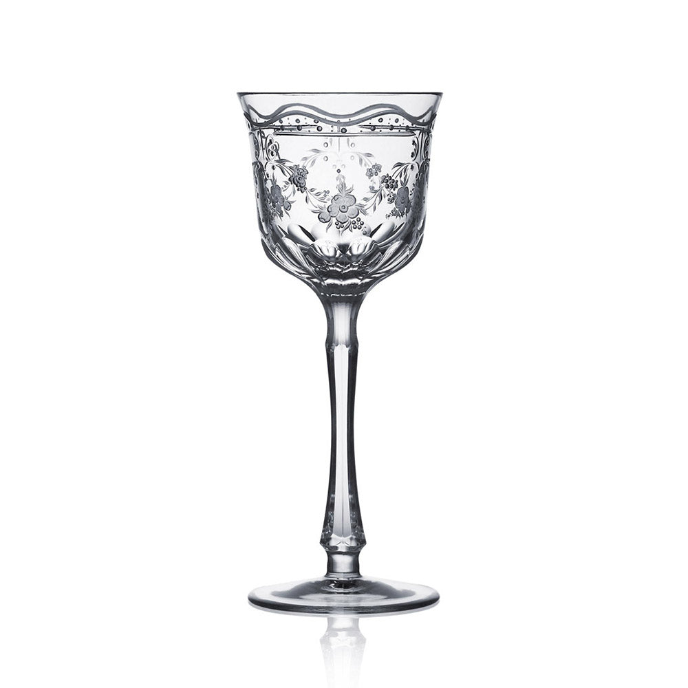 Royal Antoinette Clear Wine Glass by Varga Crystal