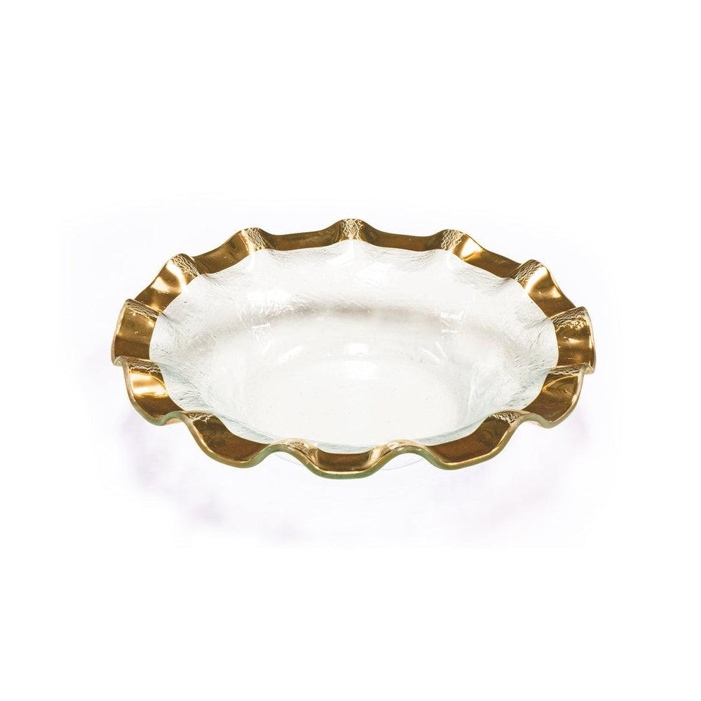 Ruffle Medium Serving Bowl by Annieglass