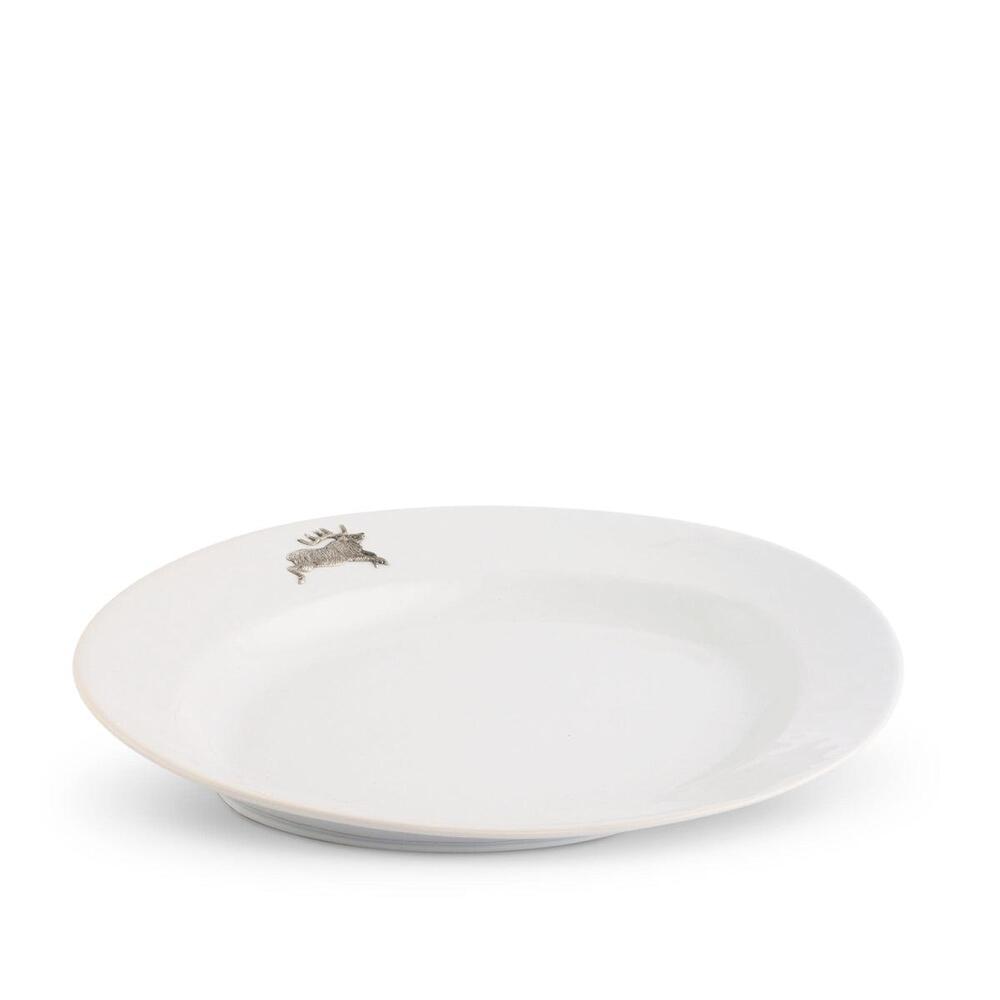 Running Elk Stoneware Serving Tray by Vagabond House 4