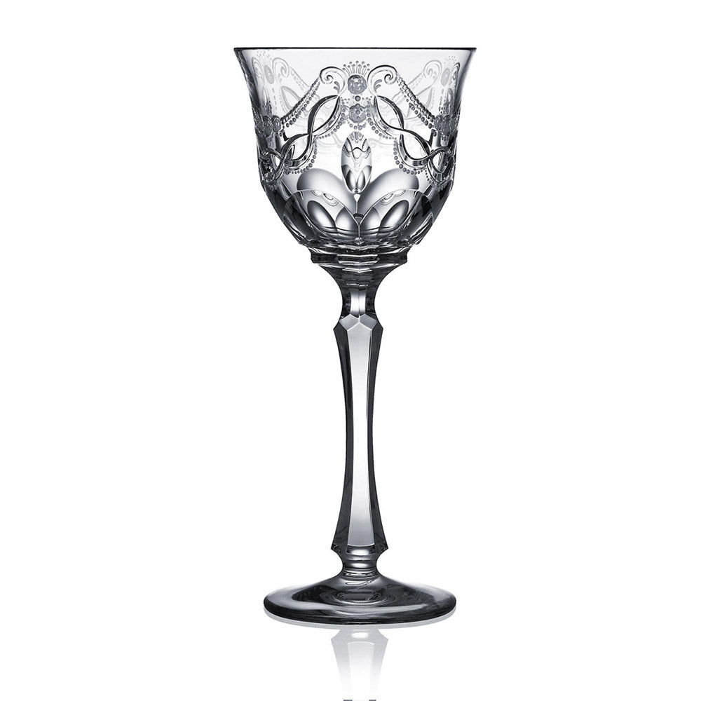 Saint Tropez Clear Water Glass by Varga Crystal