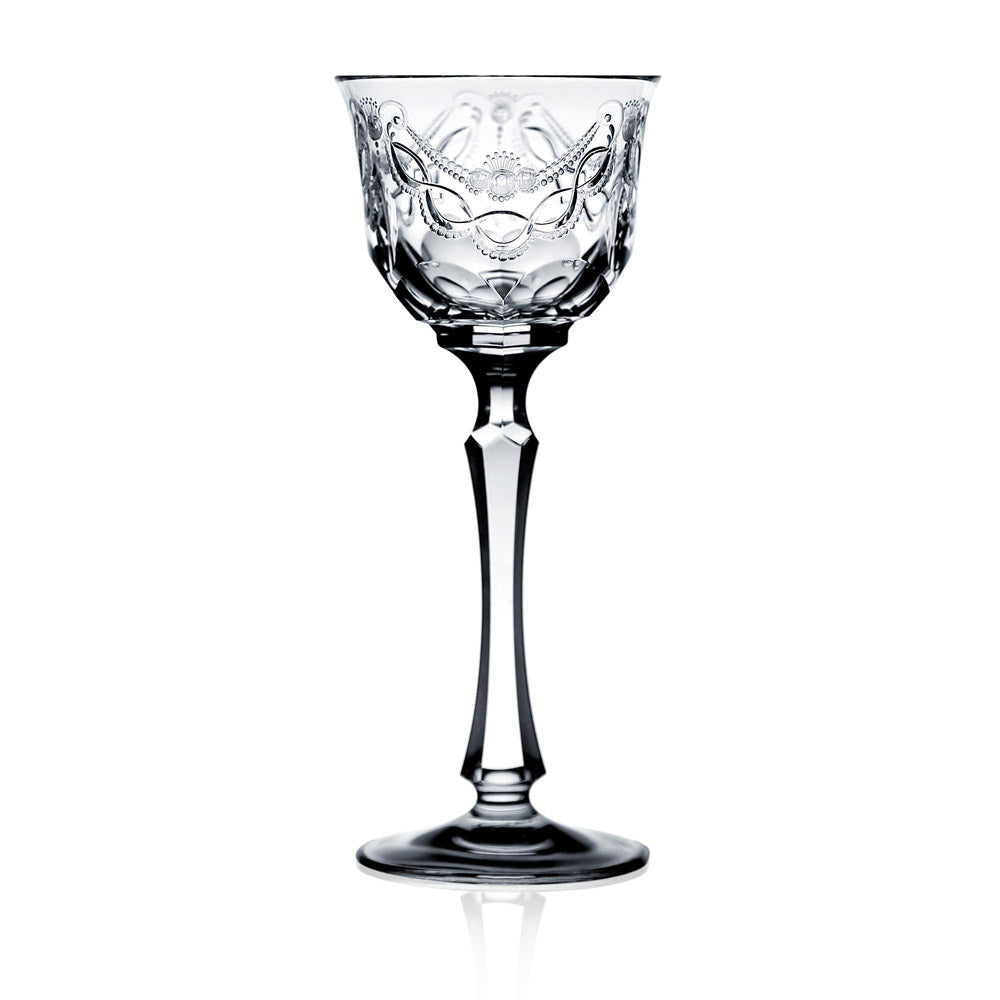 Saint Tropez Clear Wine Glass by Varga Crystal