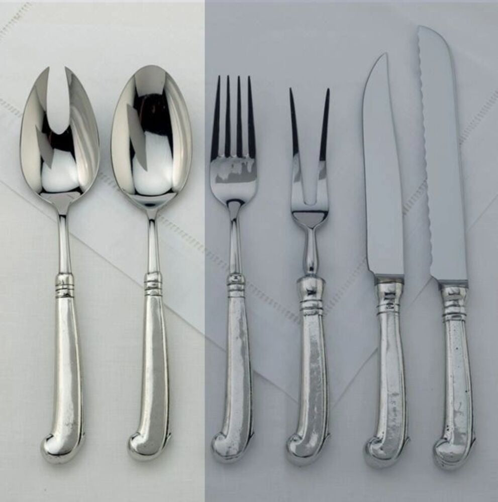 Salad Fork & Spoon Set - Ascot by Julie Wear