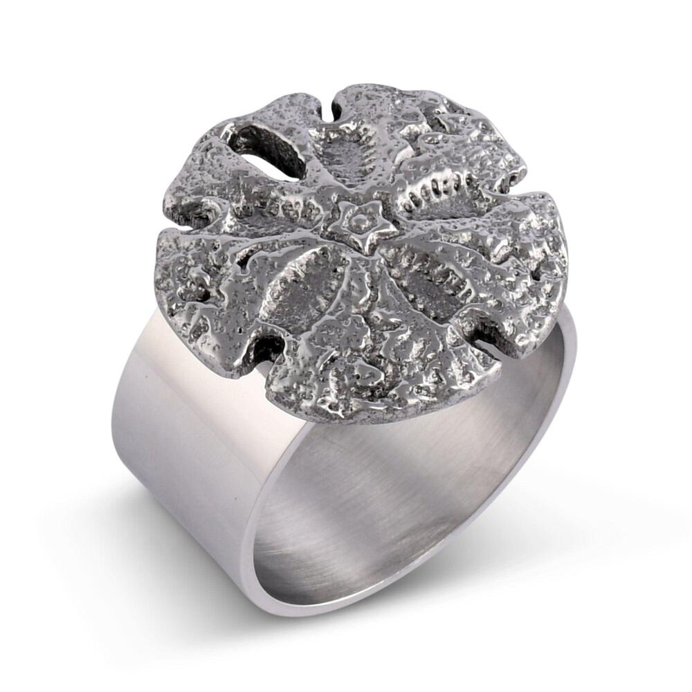 Sand Dollar Napkin Rings - Set of 4 by Arthur Court Designs 2