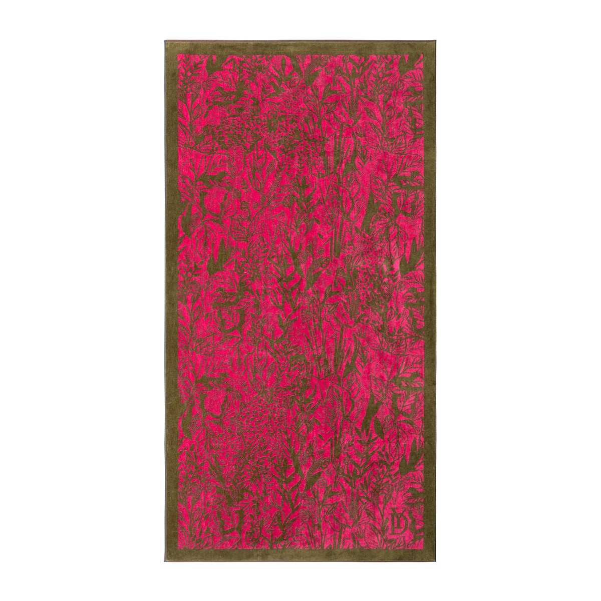 Sao Jacquard Velour Beach Towel by Yves Delorme