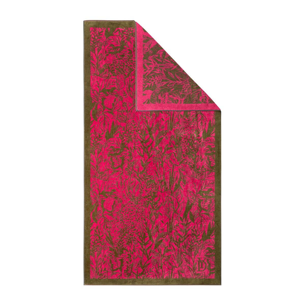 Sao Jacquard Velour Beach Towel by Yves Delorme 4
