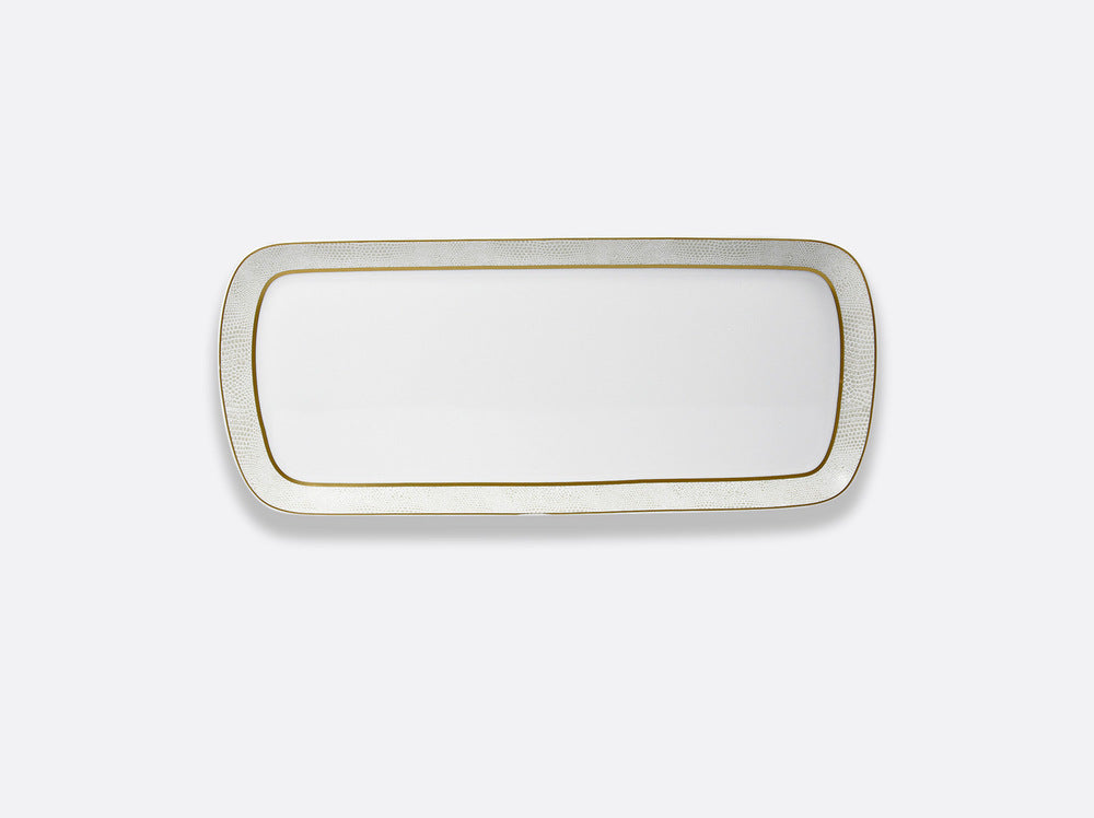Sauvage Or Cake Platter Rectangular 16" by Bernardaud