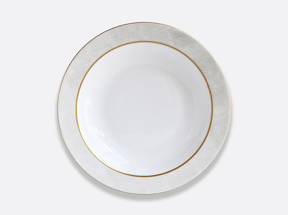Sauvage Or Deep Round Dish 11.5" by Bernardaud