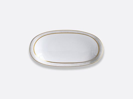 Sauvage Or Relish Dish 9" x 5" by Bernardaud