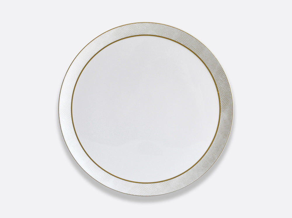 Sauvage Or Round Tart Platter 13" by Bernardaud