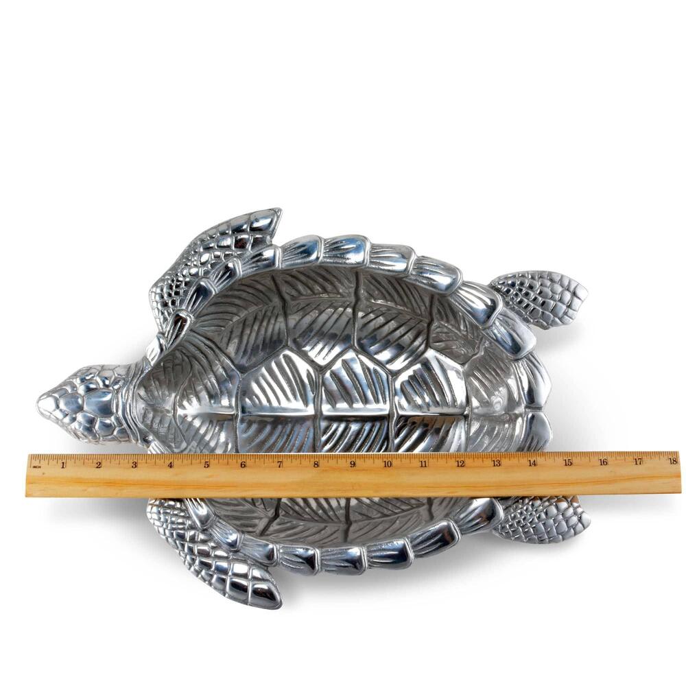 Sea Turtle Oval Bowl by Arthur Court Designs 4