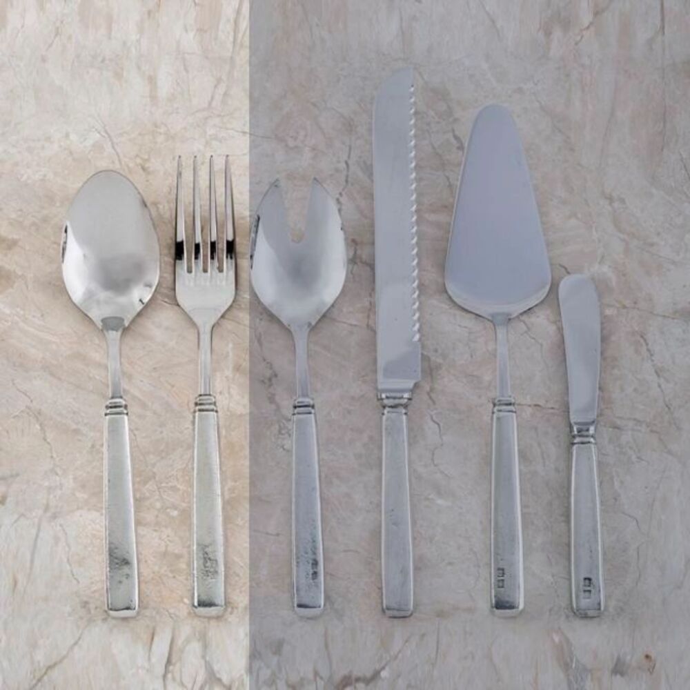 Serving Fork & Spoon - President by Julie Wear