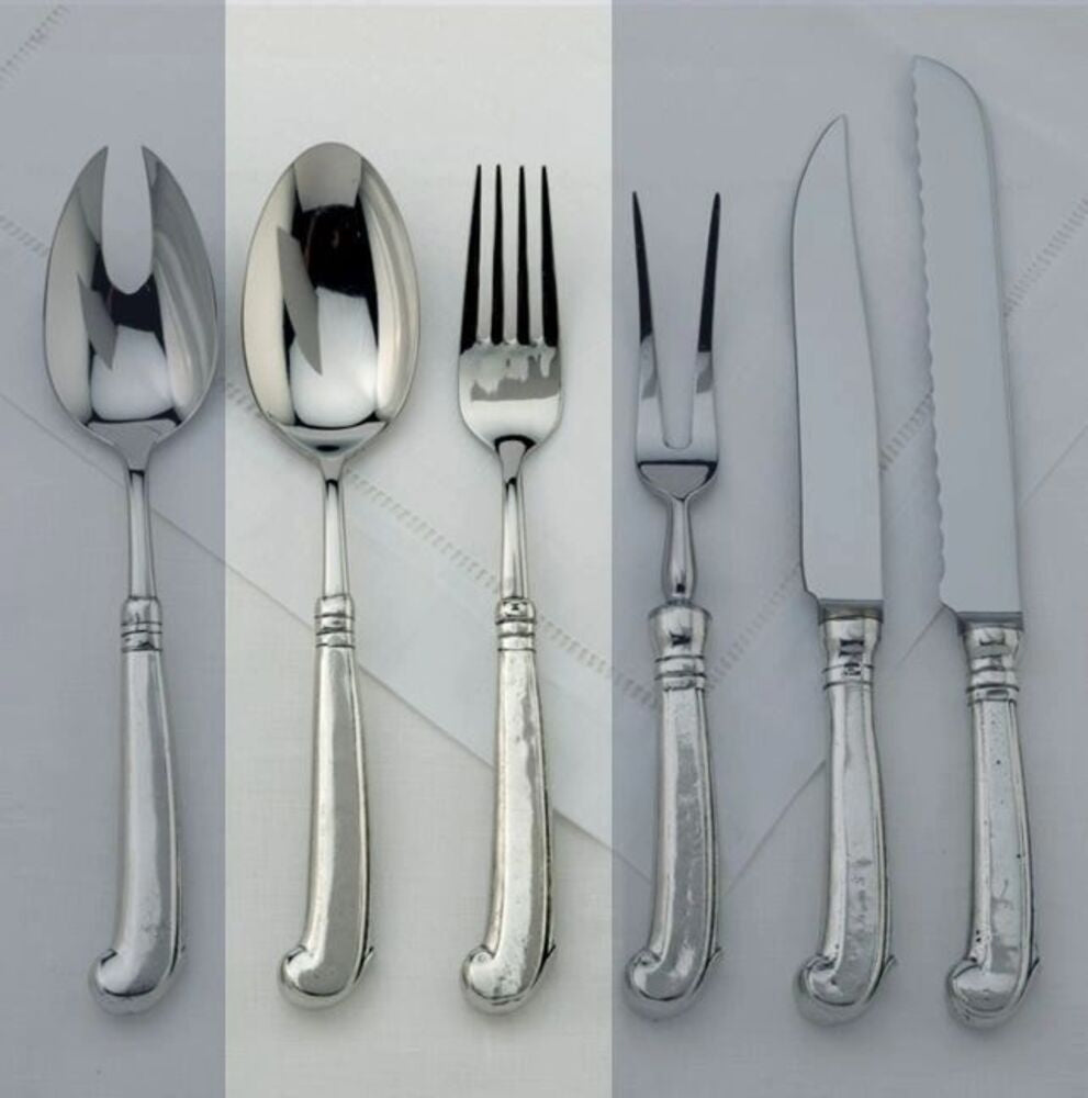 Serving Fork & Spoon Set - Ascot by Julie Wear