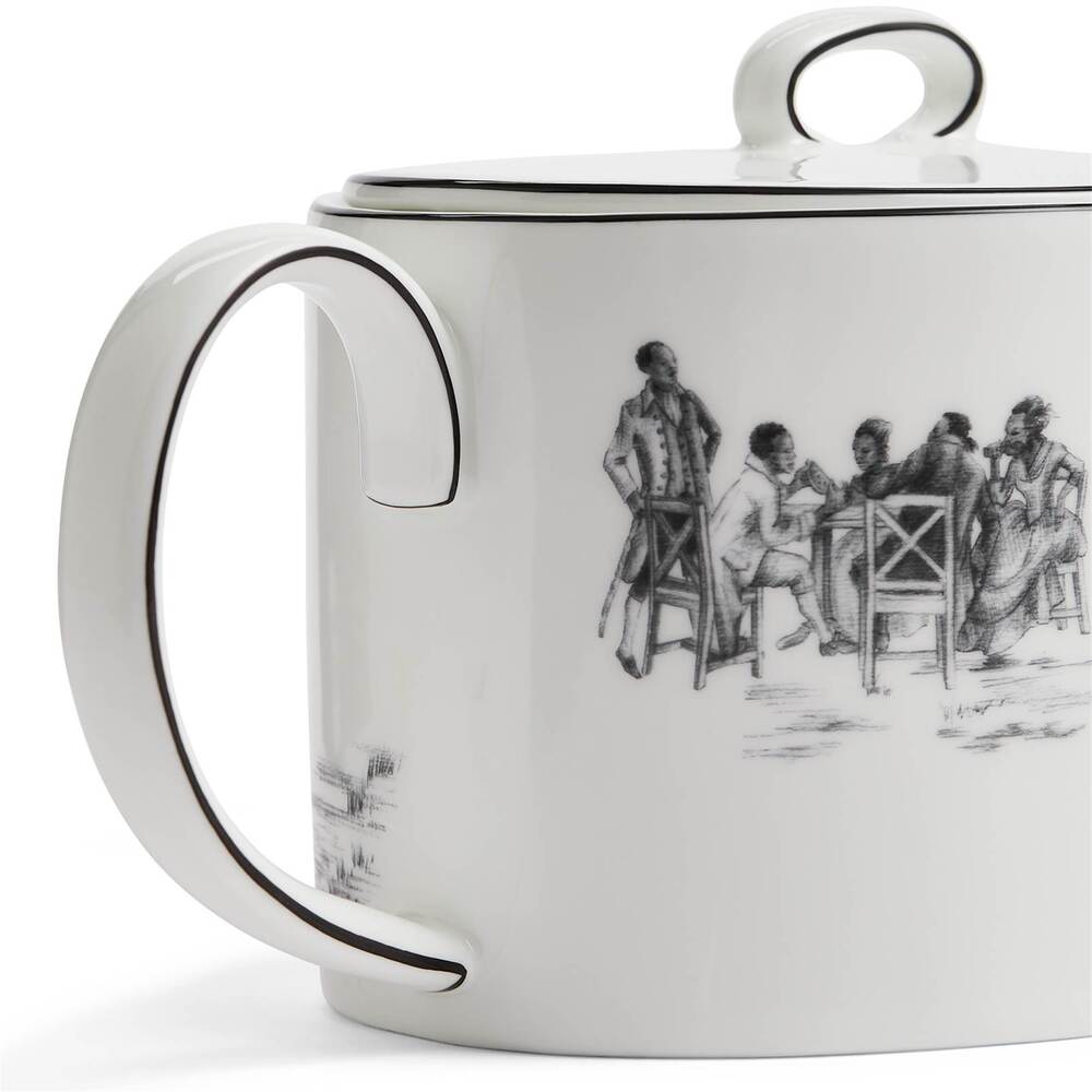 Sheila Bridges Picnic Teapot by Wedgwood Additional Image - 1